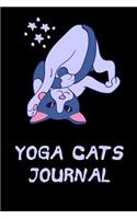 Yoga Cats Journal: Cat Notebook Journal, Cat Lovers Gift Ideas (Volume 4)