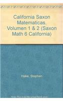 California Saxon Matematicas, Volumen 1 & 2