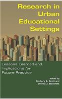 Research in Urban Educational Settings