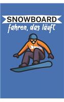 Snowboard fahren das läuft