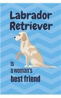 Labrador Retriever is a woman's Best Friend: For Labrador Retriever Dog Fans
