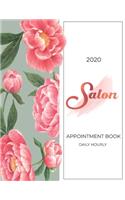 2020 Salon Appointment Book Daily & Hourly