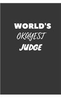 World's Okayest Judge Notebook