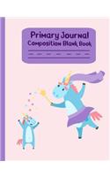 Primary Journal Composition Blank Book