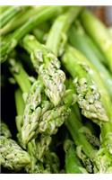 Yummy Fresh Cut Asparagus Stalks Journal