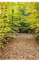 2019 Weekly Planner Pretty Fall Leaves Autumn Path 134 Pages: (Notebook, Diary, Blank Book)(2019 Planners Calendars Organizers Datebooks Appointment Books Agendas)
