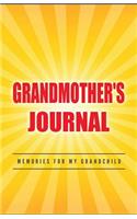 Grandmother's Journal Memories for My Grandchild