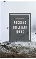 Fucking Brilliant Ideas (Notebook)