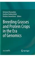Breeding Grasses and Protein Crops in the Era of Genomics