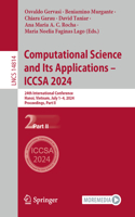Computational Science and Its Applications - Iccsa 2024