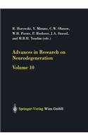 Advances in Research on Neurodegeneration