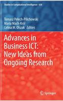 Advances in Business ICT: New Ideas from Ongoing Research
