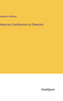 American Contributions to Chemistry