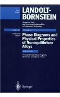 Nonequilibrium Phase Diagrams of Ternary Amorphous Alloys