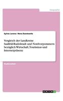 Vergleich der Landkreise Saalfeld-Rudolstadt und Nordvorpommern bezüglich Wirtschaft, Tourismus und Internetpräsenz