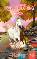Horse Coloring Book