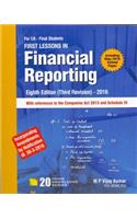 First Lessons In Financial Reporting - CA-Final