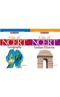 Gist of NCERT - Geography / Indian History (Set of 2 Books) 1st Edition