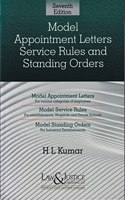 Model Appointment Letters Service Rules and Standing Orders