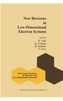 New Horizons in Low-Dimensional Electron Systems