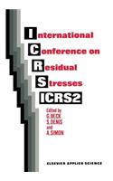 International Conference on Residual Stresses