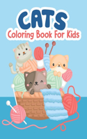 Cats Coloring Book For Kids