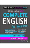 English Lessons Now! Complete English For Beginners Lesson 1 - 10 Taiwan Edition