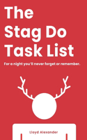 Stag Do Task List: For a night you'll never forget or remember.