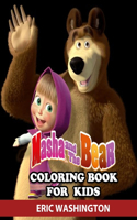 Masha and The Bear Coloring Book for Kids