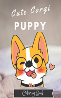 Cute Corgi Puppy Coloring Book