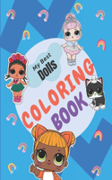 My Best Dolls Coloring Book