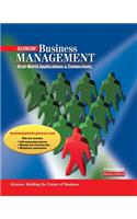 Business Management: Real-World Applications and Connections, Student Activity Workbook