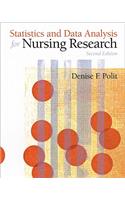 Statistics and Data Analysis for Nursing Research