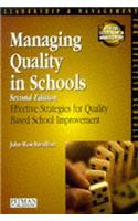 Managing Quality for Schools