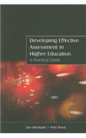 Developing Effective Assessment in Higher Education