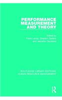 Performance Measurement and Theory