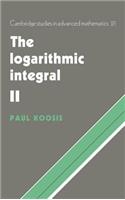 Logarithmic Integral: Volume 2