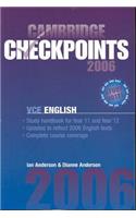 Cambridge Checkpoints Vce English 2006