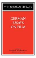 German Essays on Film