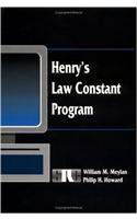 Henry's Law Constant Program