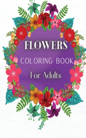 Flowers Coloring Book For Adults