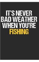 It's Never Bad Weather When You're Fishing