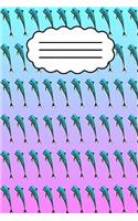 Dolphin Notebook: Dolphin Journal, Diary, Notebook / 120 lined pages / size 6x9 inch
