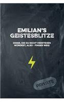 Emilian's Geistesblitze - Dinge, die du nicht verstehen würdest, also - Finger weg! Private