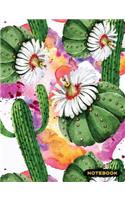 Notebook: (Designer Cactus)