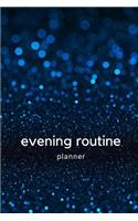 Evening routine planner