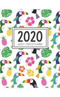 2020 Weekly Monthly Planner