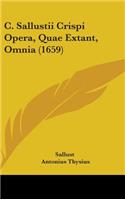 C. Sallustii Crispi Opera, Quae Extant, Omnia (1659)