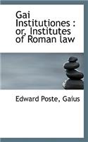 Gai Institutiones