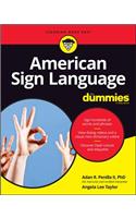 American Sign Language for Dummies with Online Videos